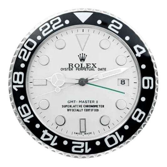 GMTマスターIIスタイル 高級壁掛け時計 - ブラック＆ホワイト - Primeclocks