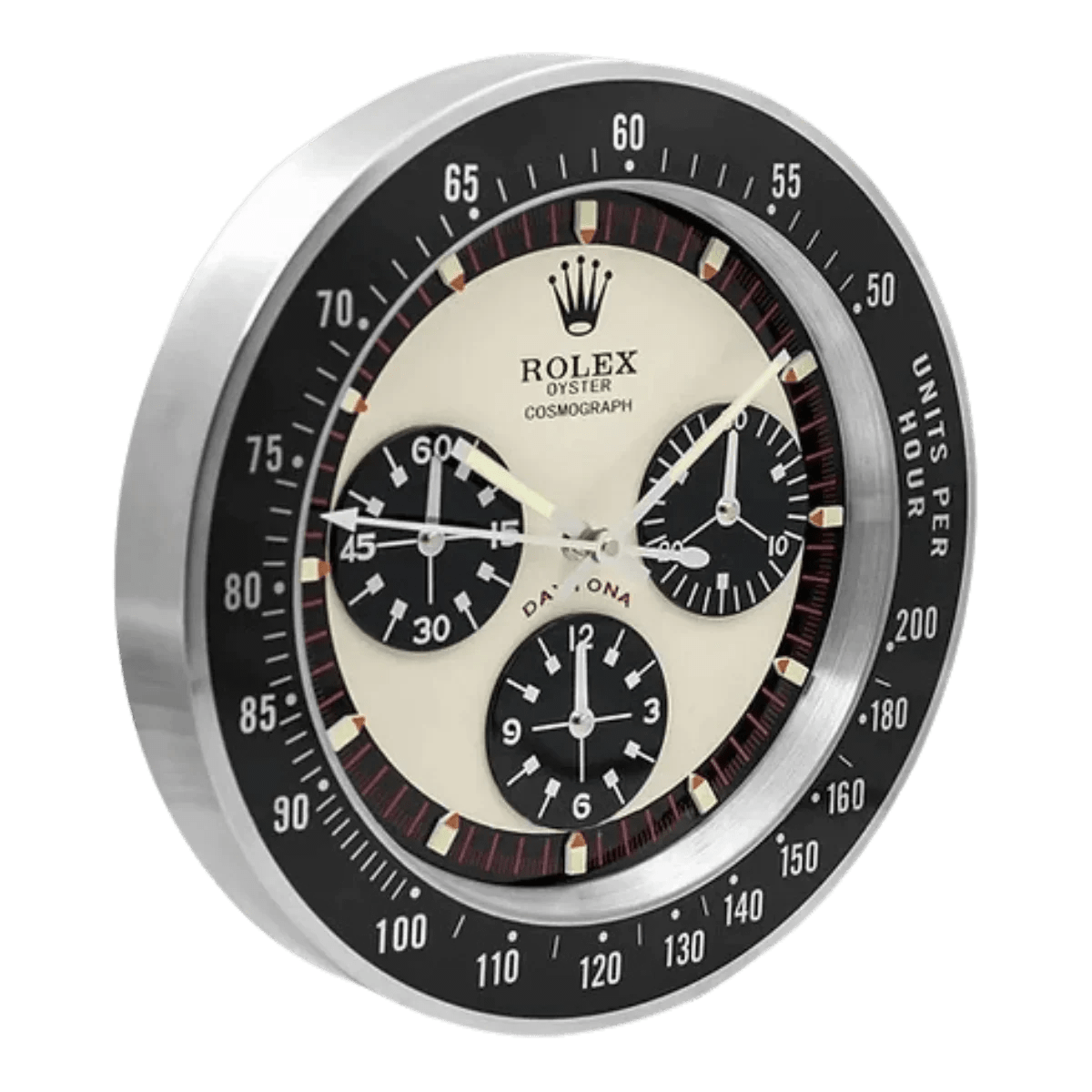 デイトナスタイル 高級壁掛け時計 - PN2 - Primeclocks