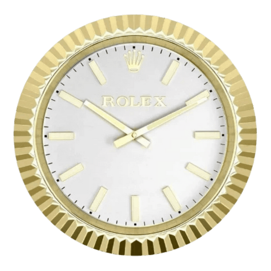 プレジデンシャルスタイル 高級壁掛け時計 - ゴールド - Primeclocks