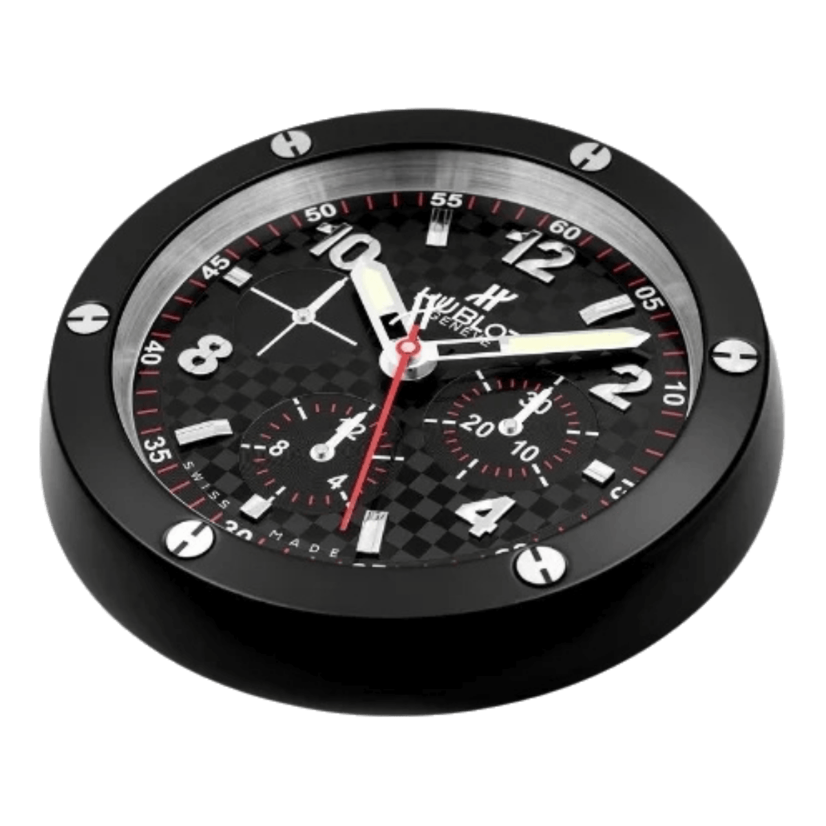 ウブロ スタイル 高級壁掛け時計 - ブラック - Primeclocks