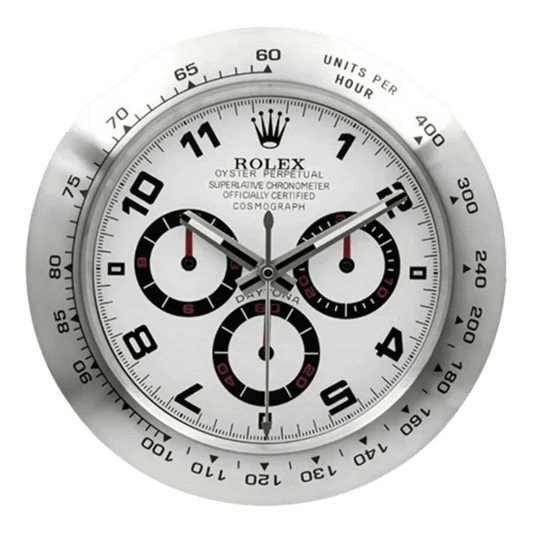 デイトナスタイル 高級壁掛け時計 - スリバー - Primeclocks